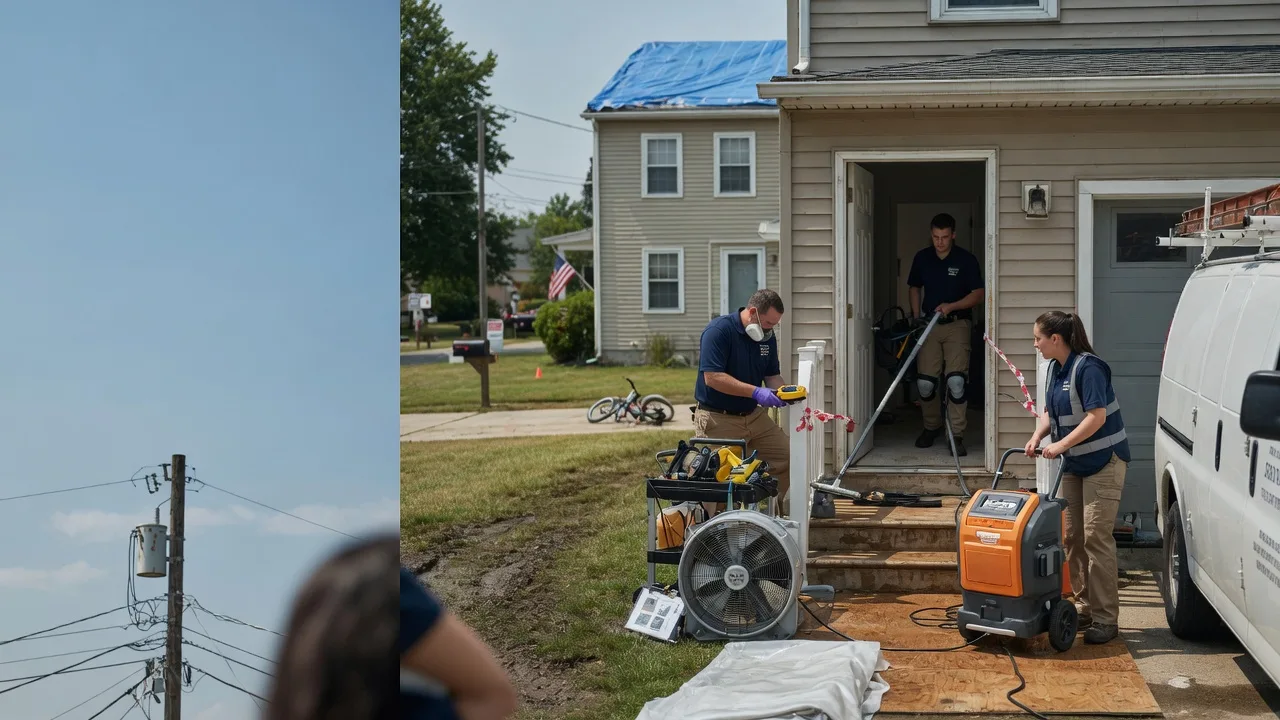 Water Damage Repair in Sistersville, WV near me